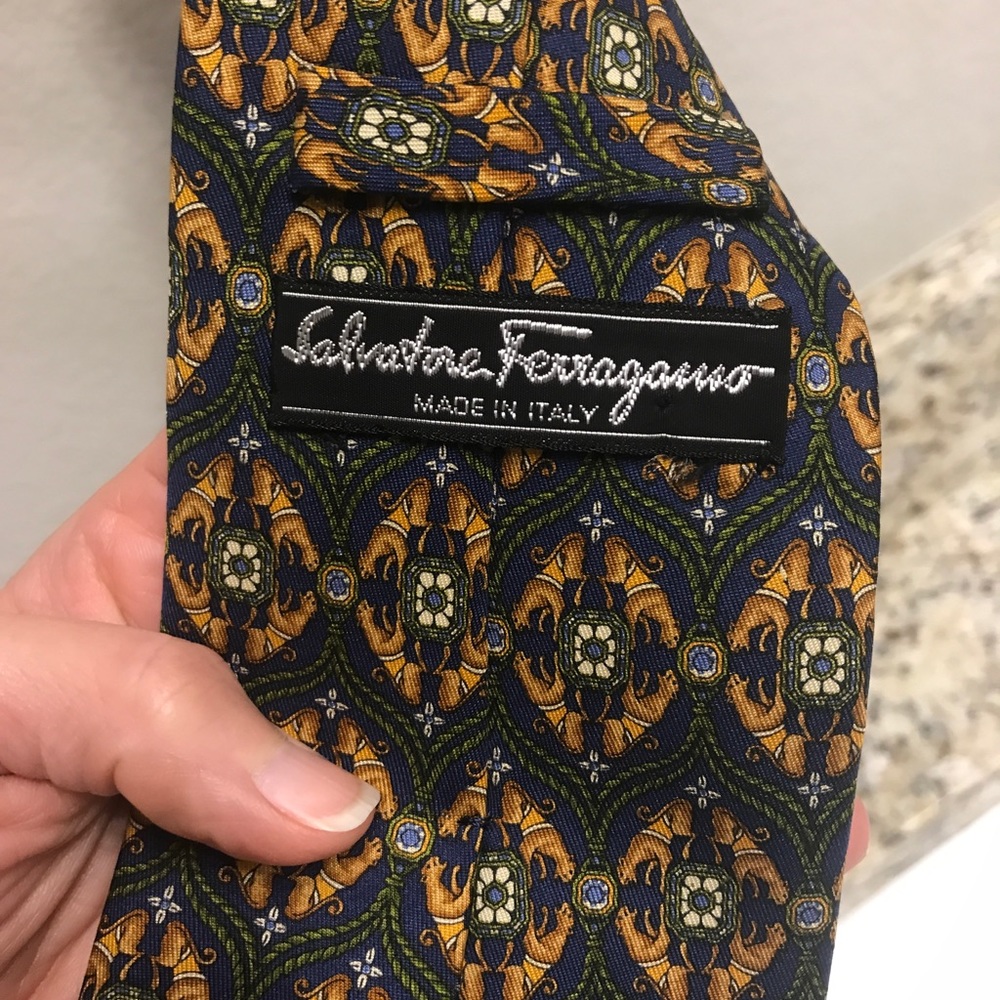 Silk Ferragamo Tie